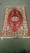 A Persian Sarough rug,