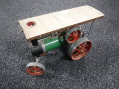 A Mamod traction engine