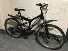 A Monsta full suspension mountain bike
