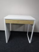 A contemporary computer desk