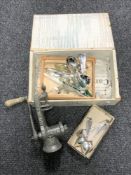 Set of six sterling silver teaspoons,