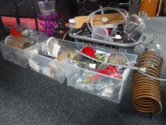 A large quantity of home brewing equipment