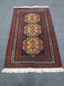 A Caucasian design rug