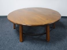 A circular pine 