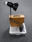 A mid 20th century angle poised lamp,