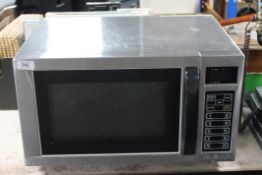 A Burco commercial microwave