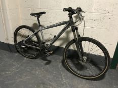 A Carrera Vulcan front suspension mountain bike