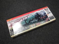 A boxed Hornby electric train set - The Flying Scotsman