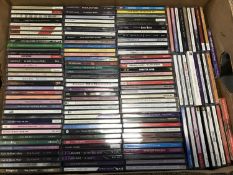 Two large boxes of CD's