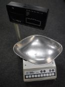 Two electronic shop scales by Avery
