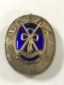 A silver gilt and enamel Masonic medal, Essex,