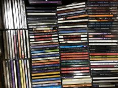 Two large boxes of CD's