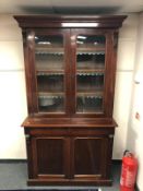 A nineteenth century mahogany bookcase
