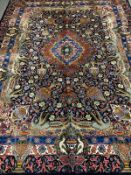 A good Kashan carpet, central Iran,
