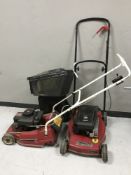 Two Mountfield lawn mowers (2)