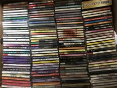 Two large boxes of CD's