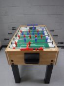 A table football set
