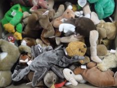 A TY Beanie Bear : Valentina, boxed,