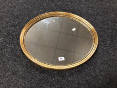 A period style gilt framed mirror