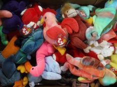 A TY Beanie Bear : Patti, together with twenty five further TY Beanie Bears, not boxed,
