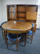 A six piece G Plan dining room suite