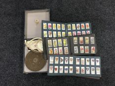 A cased mid 20th century Stella portable record player,