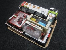 A collection of boxed die cast vehicles including Corgi, Dinky,