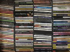 Three boxes of various CDs