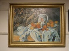 An Artagraph edition - still life of fruit and pottery