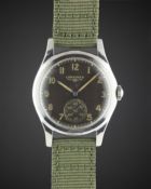 A RARE GENTLEMAN'S LARGE SIZE STAINLESS STEEL LONGINES 