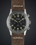 A GENTLEMAN'S STAINLESS STEEL NICOLET WATCH SUPER WATERPROOF 