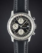 A GENTLEMAN'S STAINLESS STEEL BREITLING 