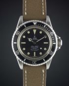 A RARE GENTLEMAN'S STAINLESS STEEL ROLEX TUDOR OYSTER PRINCE SUBMARINER WRIST WATCH CIRCA 1967, REF.