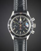 A GENTLEMAN'S STAINLESS STEEL DELFIN EDOX 