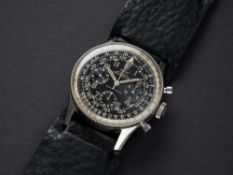 A VERY RARE GENTLEMAN'S STAINLESS STEEL BREITLING AOPA NAVITIMER CHRONOGRAPH WRIST WATCH CIRCA 1957,
