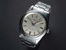 A RARE GENTLEMAN'S STAINLESS STEEL ROLEX OYSTER PERPETUAL MILGAUSS BRACELET WATCH CIRCA 1968, REF.