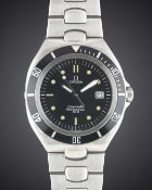A GENTLEMAN'S STAINLESS STEEL OMEGA SEAMASTER PROFESSIONAL 200M QUARTZ BRACELET WATCH CIRCA 1980s,