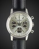 A GENTLEMAN'S STAINLESS STEEL BREITLING 