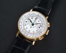 A VERY RARE GENTLEMAN'S LARGE SIZE 18K SOLID GOLD OMEGA 