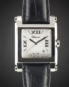 A STAINLESS STEEL CHOPARD HAPPY SPORT 