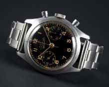 A RARE GENTLEMAN'S STAINLESS STEEL BOVET 