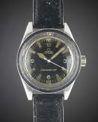 A GENTLEMAN'S STAINLESS STEEL OMEGA SEAMASTER 300 WRIST WATCH CIRCA 1967, REF. 165014 WITH 