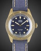 A GENTLEMAN'S BRONZE ORIS CARL BRASHEAR WRIST WATCH DATED 2017, REF. 7720-31 LIMITED EDITION OF 2000