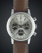 A GENTLEMAN'S STAINLESS STEEL BREITLING 