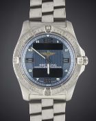 A GENTLEMAN'S TITANIUM BREITLING AEROSPACE BRACELET WATCH CIRCA 2008, REF. E679362  Movement: