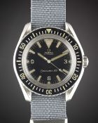 A GENTLEMAN'S STAINLESS STEEL OMEGA SEAMASTER 300 