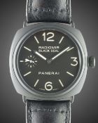 A GENTLEMAN'S BLACK CERAMIC PANERAI RADIOMIR BLACK SEAL WRIST WATCH CIRCA 2012, REF. PAM00292 O