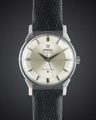 A GENTLEMAN'S STAINLESS STEEL OMEGA CONSTELLATION AUTOMATIC CHRONOMETER WRIST WATCH CIRCA 1962, REF.