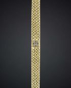 A FINE LADIES 18K SOLID GOLD VACHERON & CONSTANTIN BRACELET WATCH CIRCA 1950s Movement: Manual