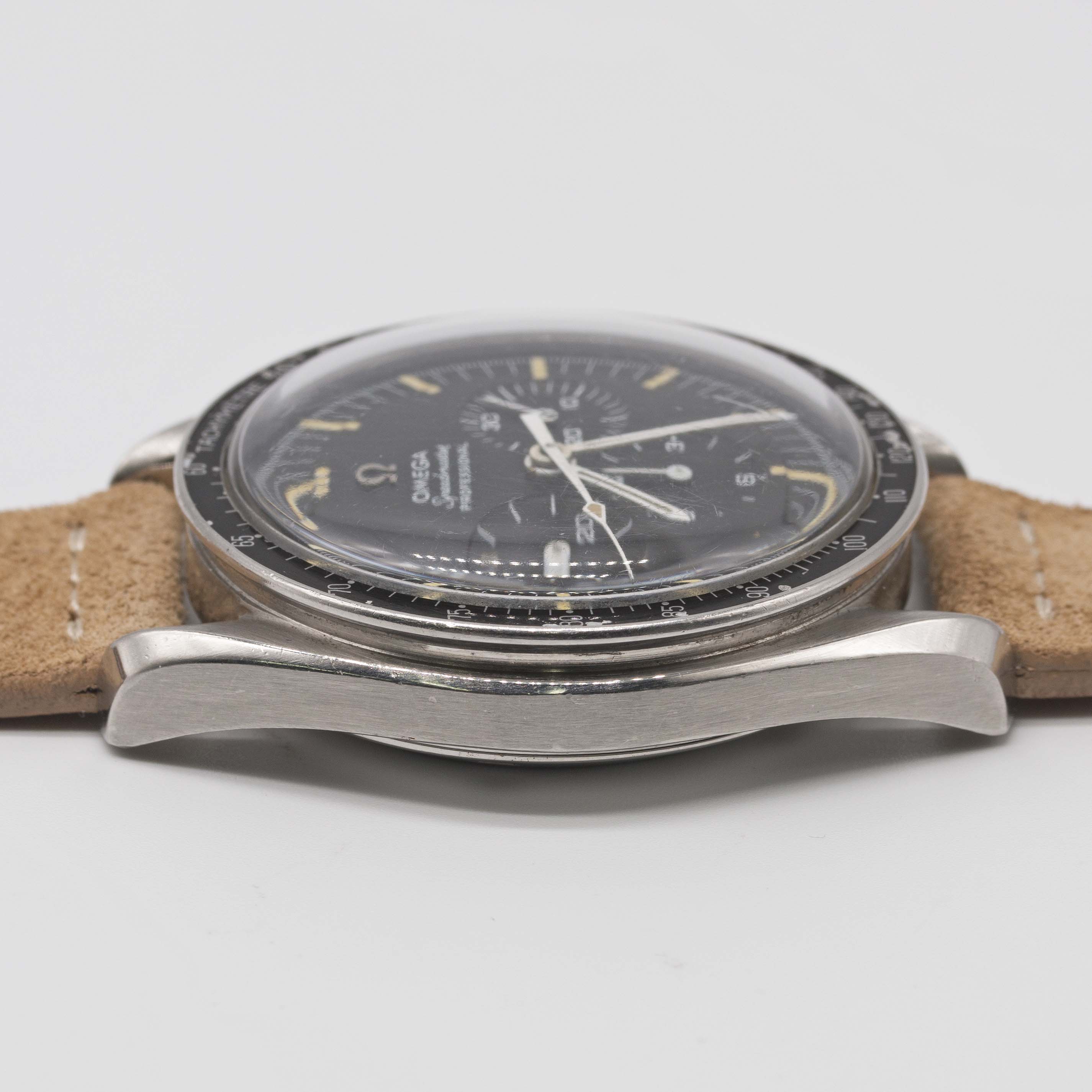 A RARE GENTLEMAN'S STAINLESS STEEL OMEGA SPEEDMASTER PROFESSIONAL CHRONOGRAPH WRIST WATCH CIRCA - Image 11 of 11